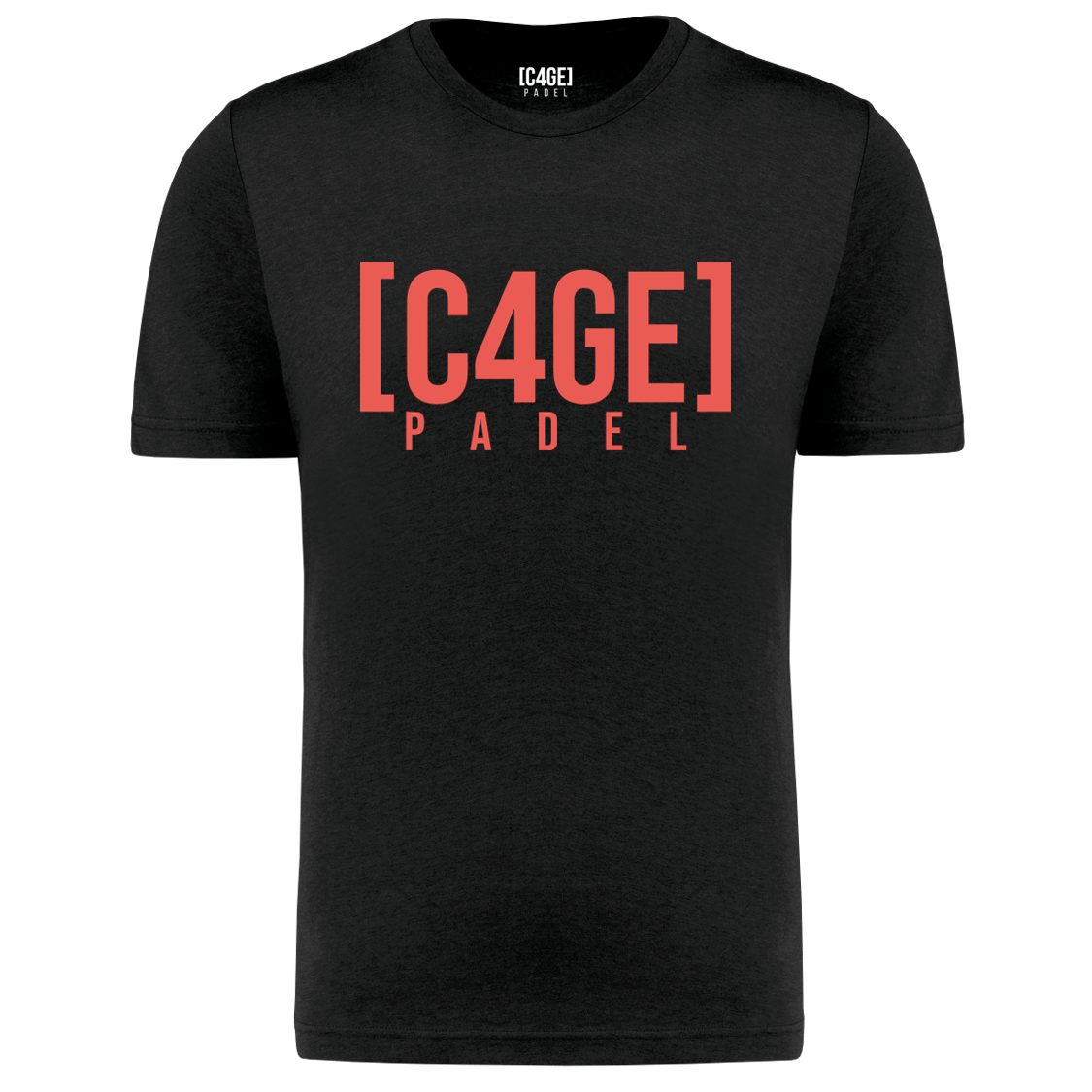 Padel T-Shirt - Coral Print