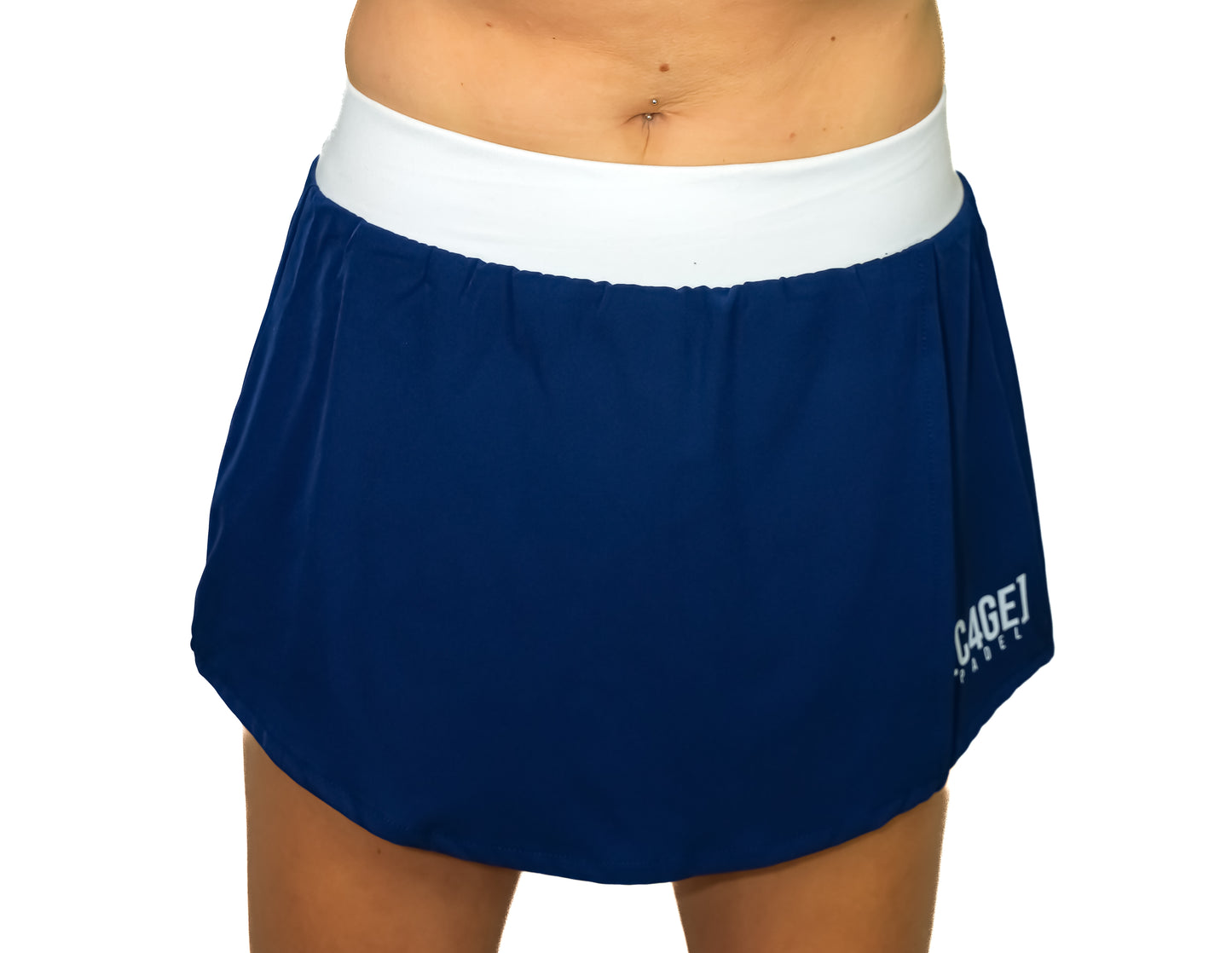 Skort - Navy Padel Skirt With Shorts